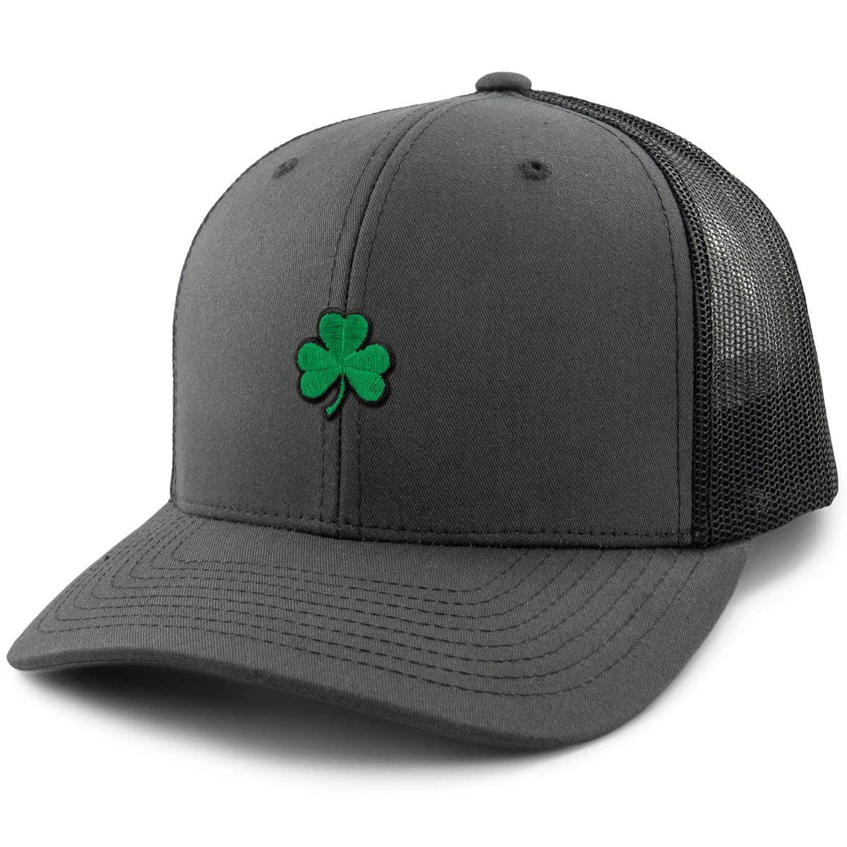 Mini Shamrock Classic Snapback Trucker: Charcoal / Trucker Hat