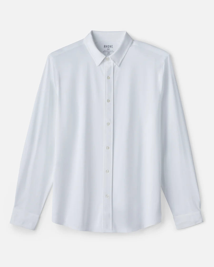 rhone dress shirt Rhone Slim Fit Long Sleeve Commuter Shirt