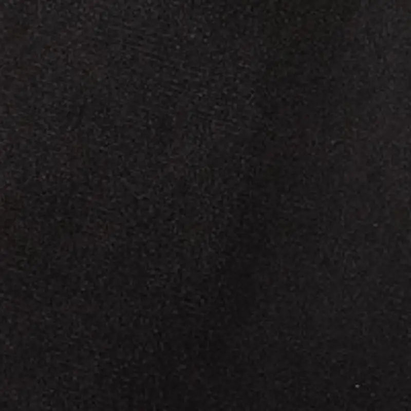 Tie Bar | Solid Satin Black Tie | Black
