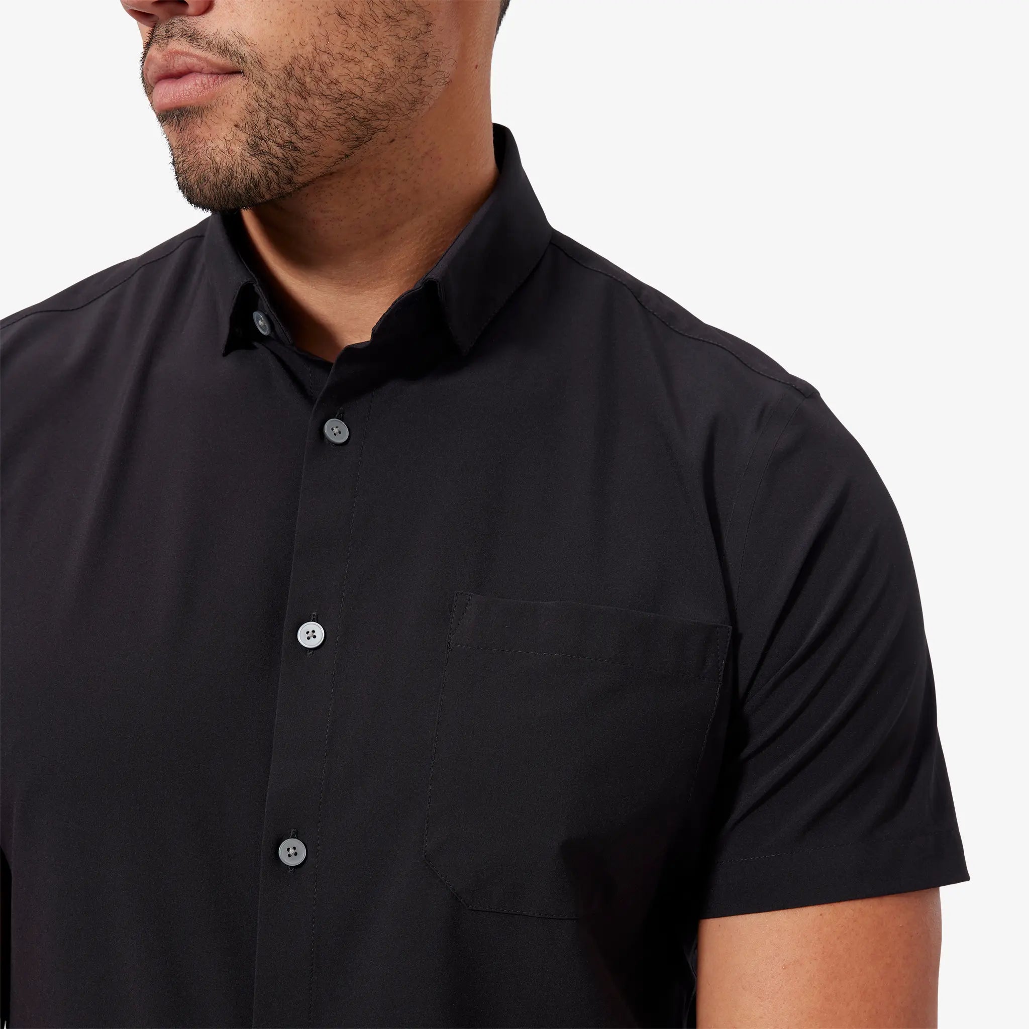 Mizzen+Main | Leeward Short Sleeve | Black