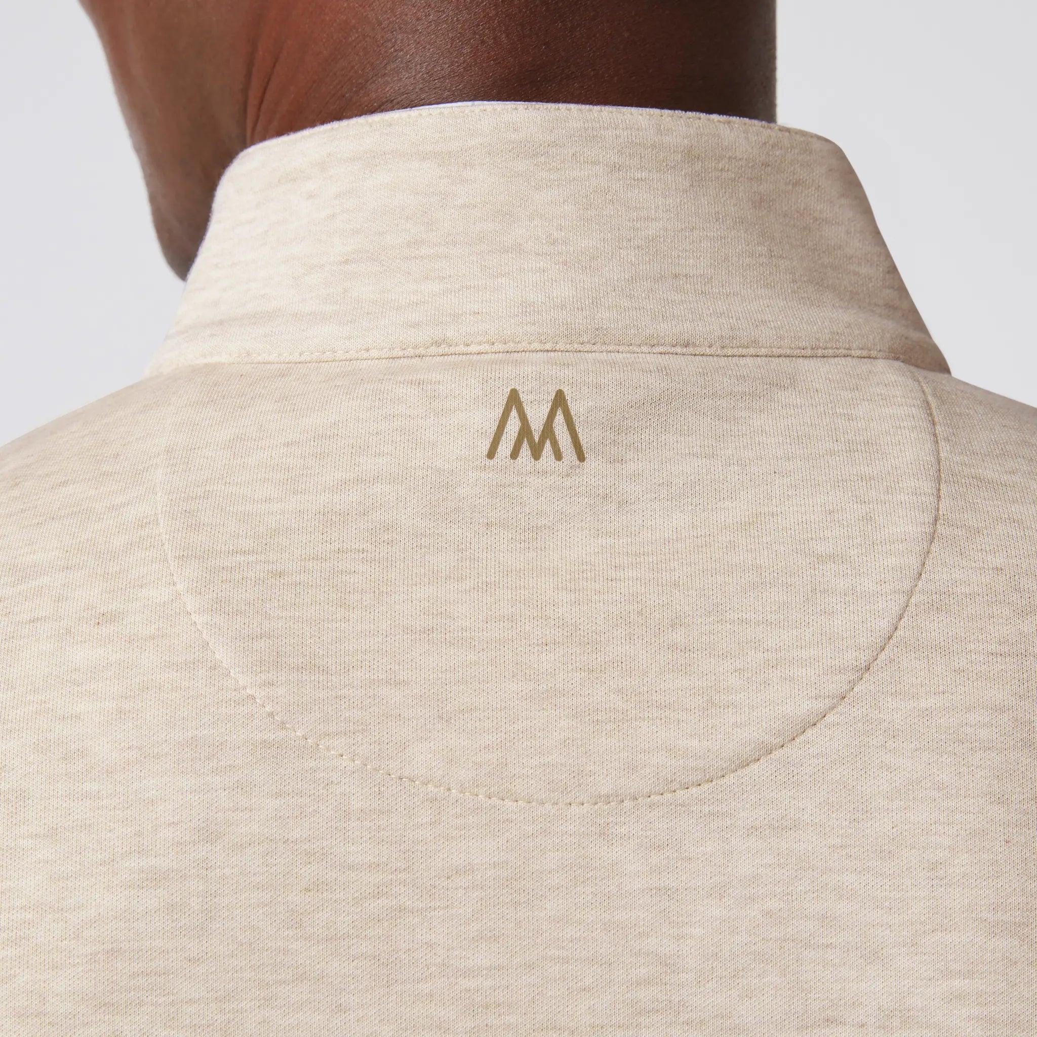 Mizzen+Main | Crandall Quarter Zip | Beige