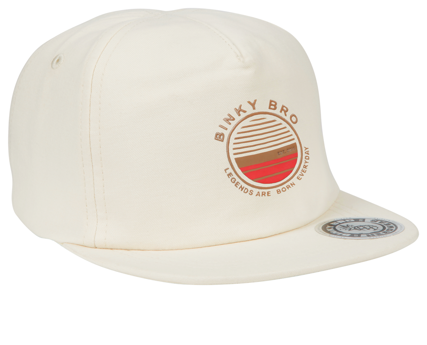 Frothing Hat: White / Toddler (12 months - 3 years) / Non-Structured