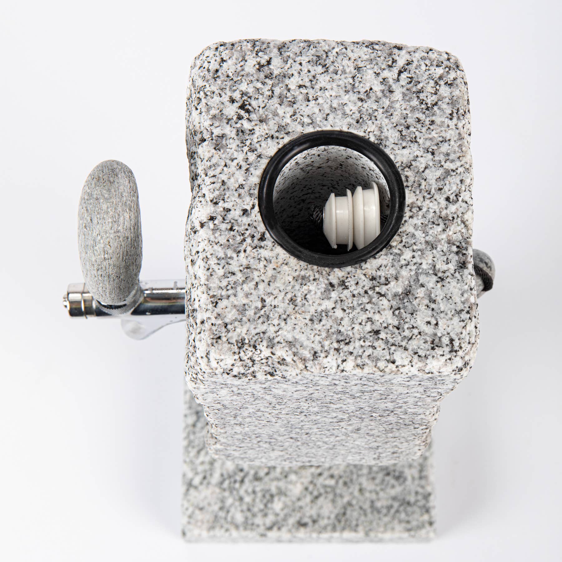 Ultimate Stone Drink Dispenser: Chrome