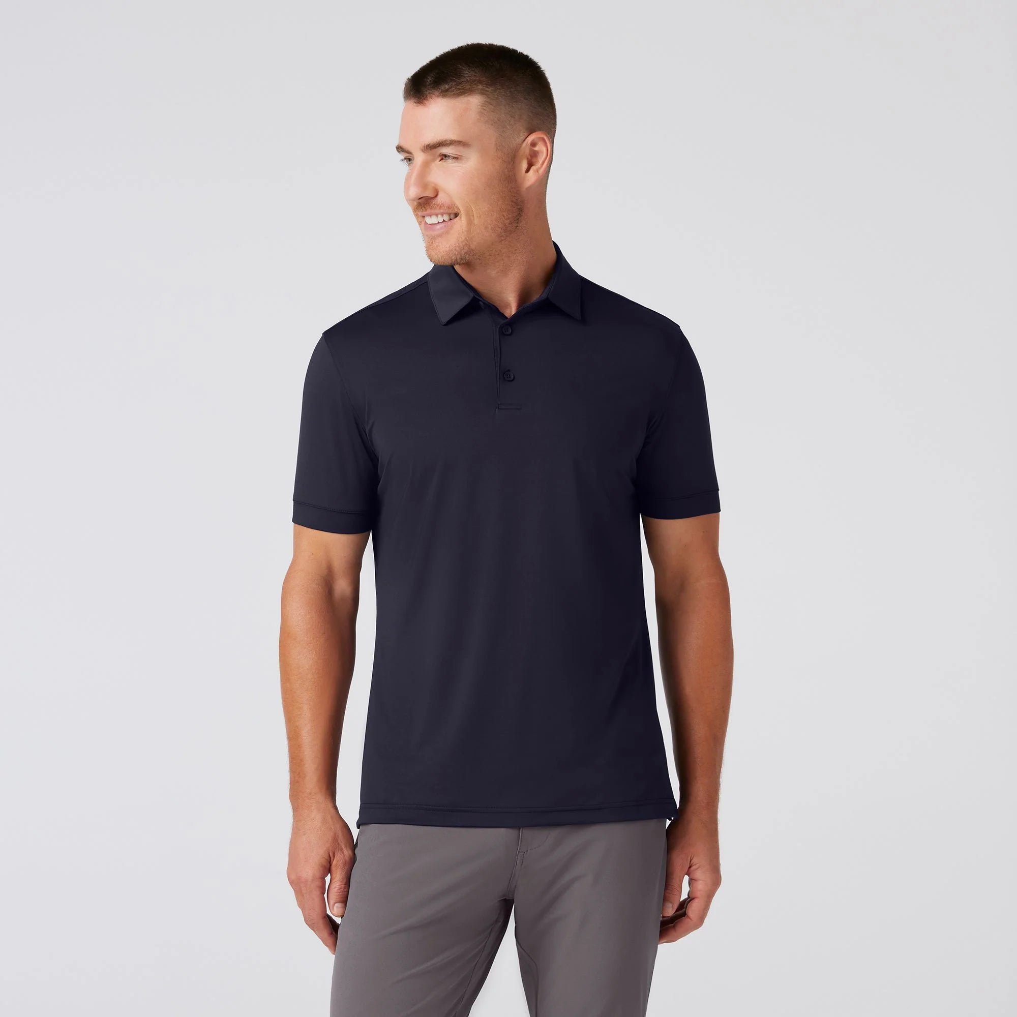 Mizzen+Main | Versa Polo | Solid Navy