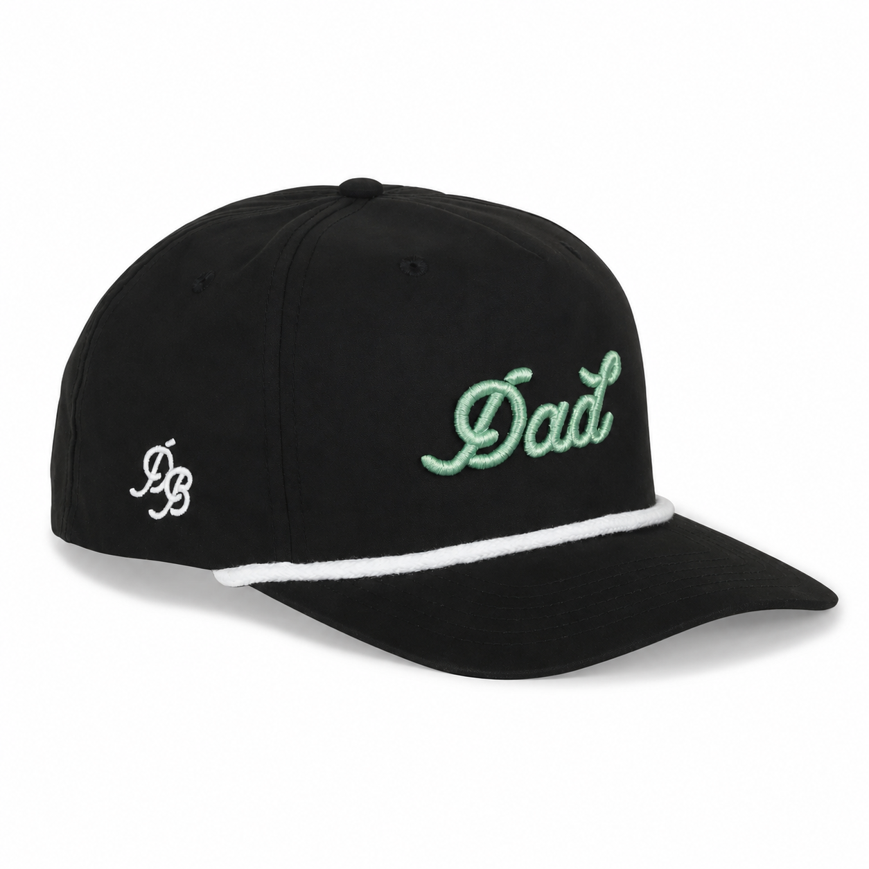 Dad Brand | Dad Rope Hat | Black/Green