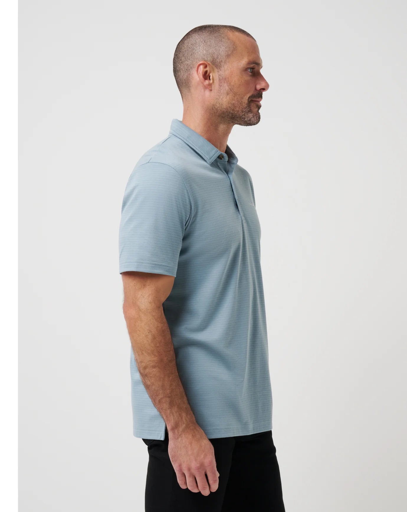 TravisMathew | The Zinna 2.0 Golf Polo | Arona | Blue | Trunk Show