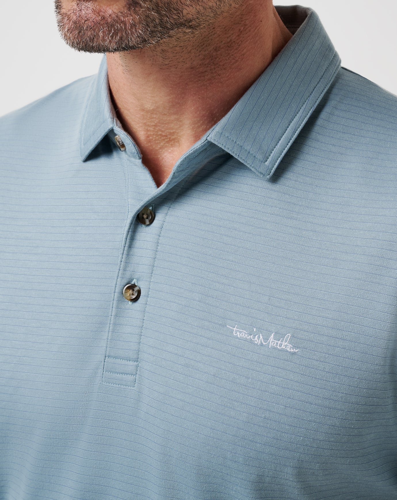 TravisMathew | The Zinna 2.0 Golf Polo | Arona | Blue | Trunk Show