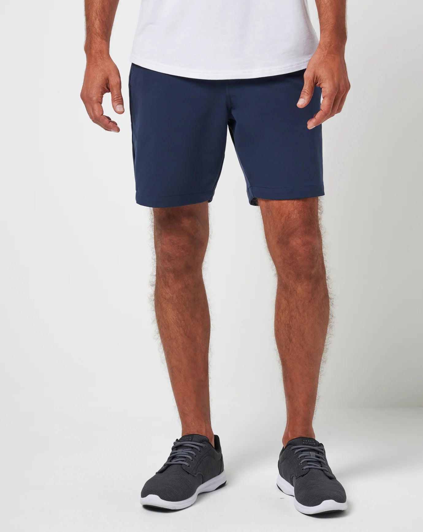 TravisMathew | Stretchknit Short Total Eclipse 8" | Navy | Trunk Show