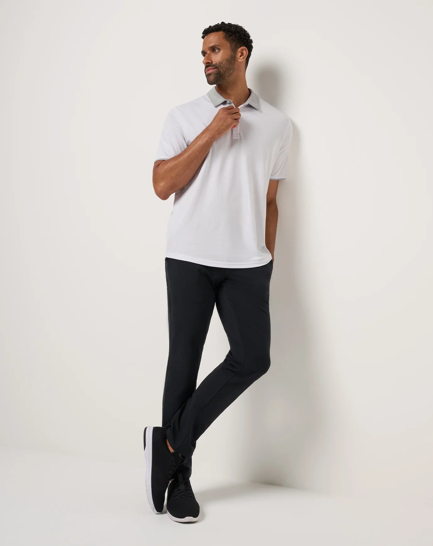 TravisMathew | All Day Social Club Polo | White