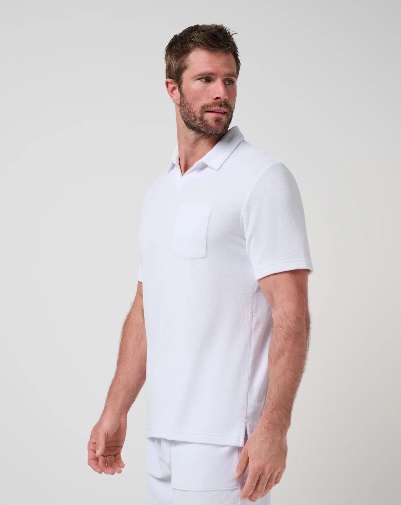 TravisMathew | Beach Club Popover | White | Trunk Show