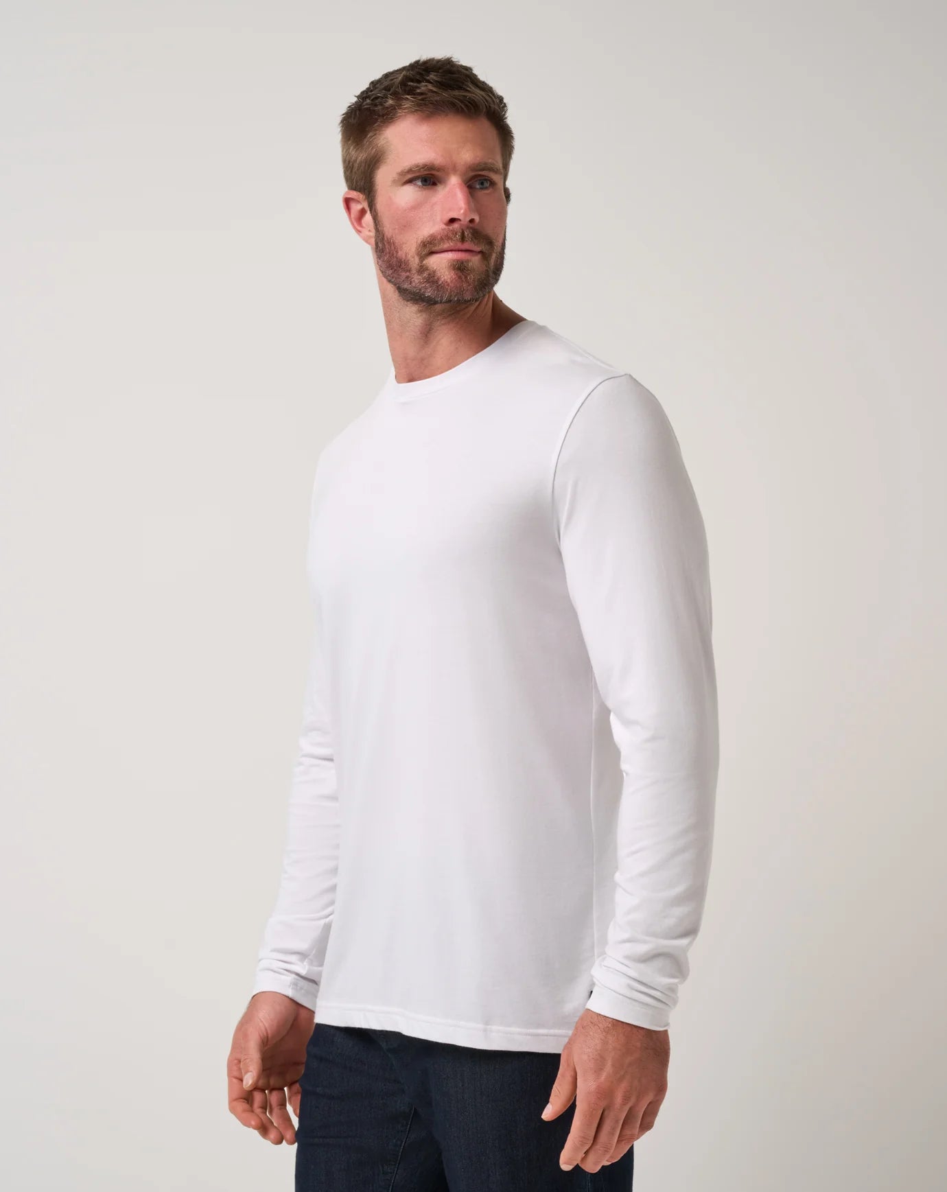 Travis Mathew | Cloud Crew Long Sleeve | White