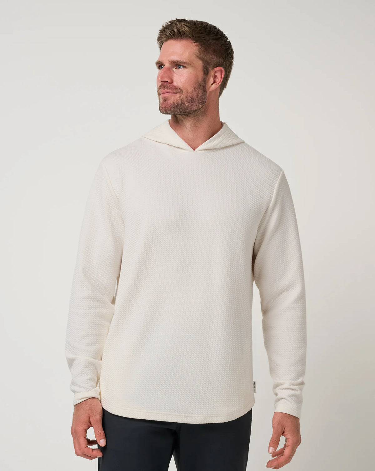 TravisMathew | The MVP Pullover Hoodie | Antique White