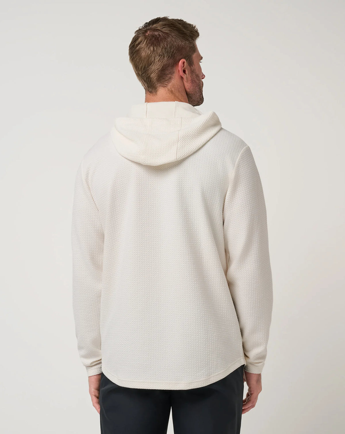 TravisMathew | The MVP Pullover Hoodie | Antique White