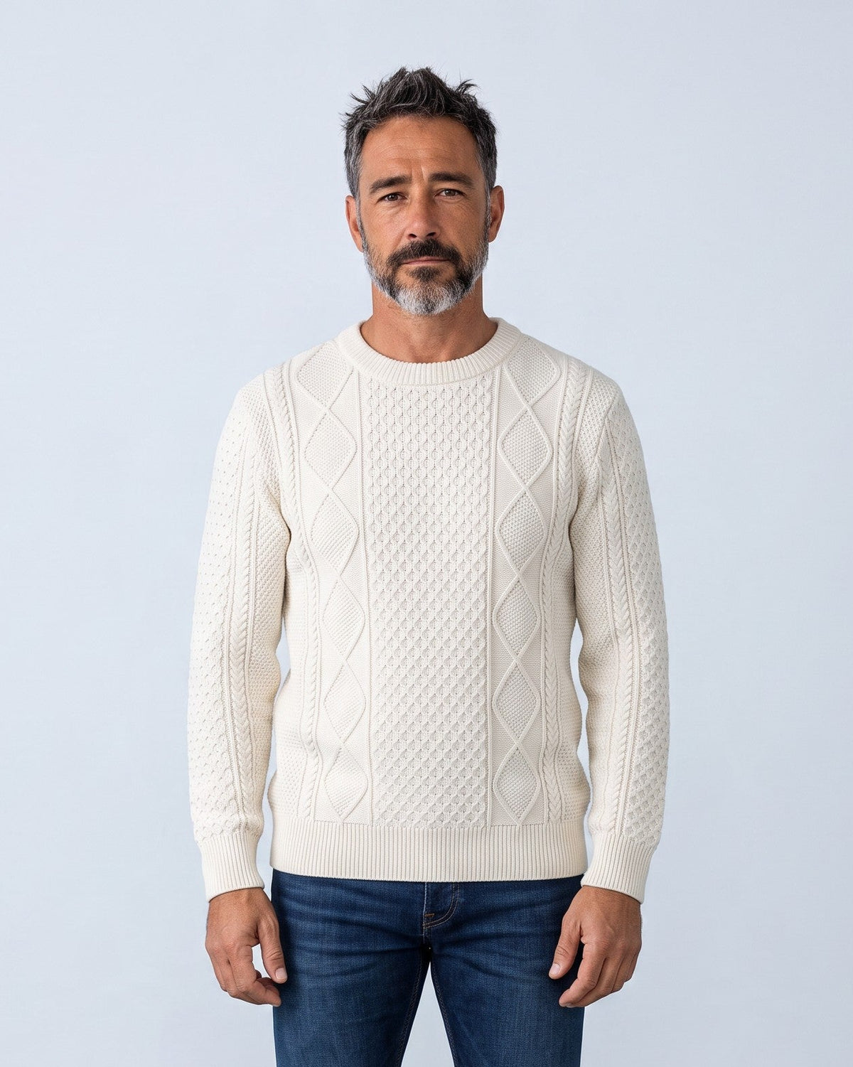 Long Wharf | Crowley SeaWell® Sweater | Cream White