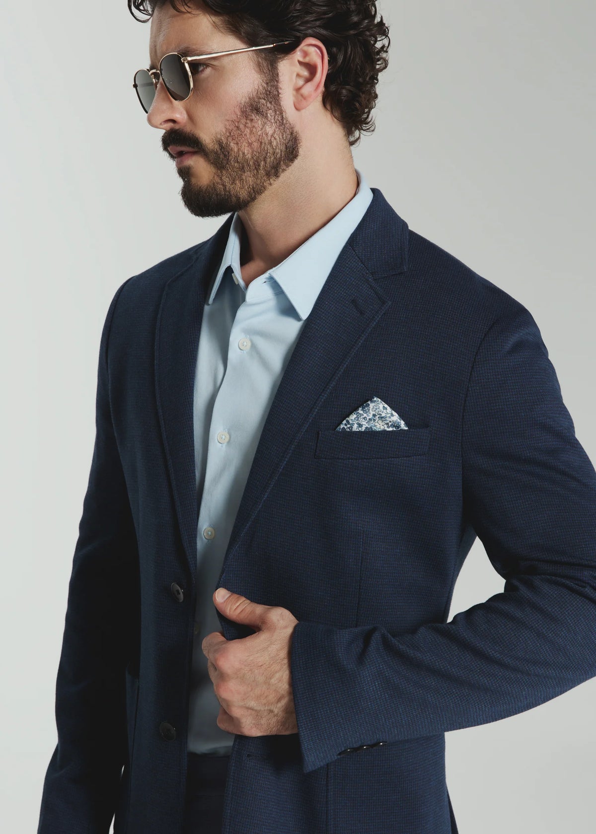 7Diamonds | Lafayette Stretch Blazer | Navy