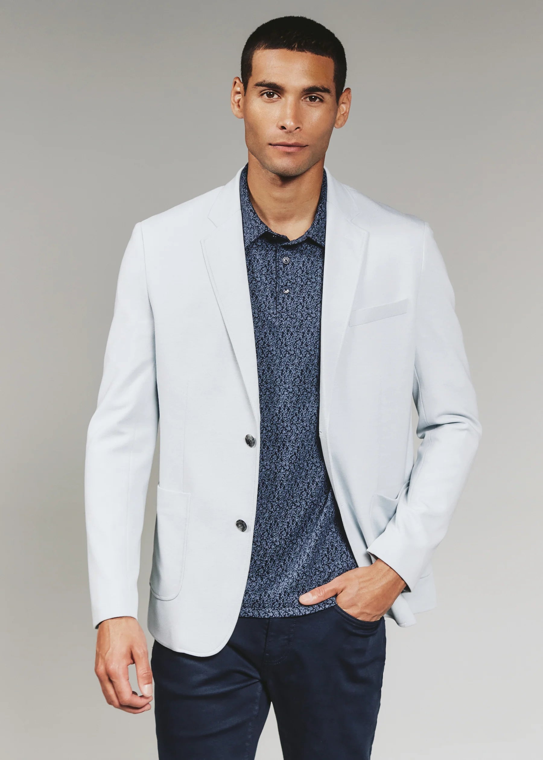 7Diamonds | Hamilton Stretch Blazer | Gray