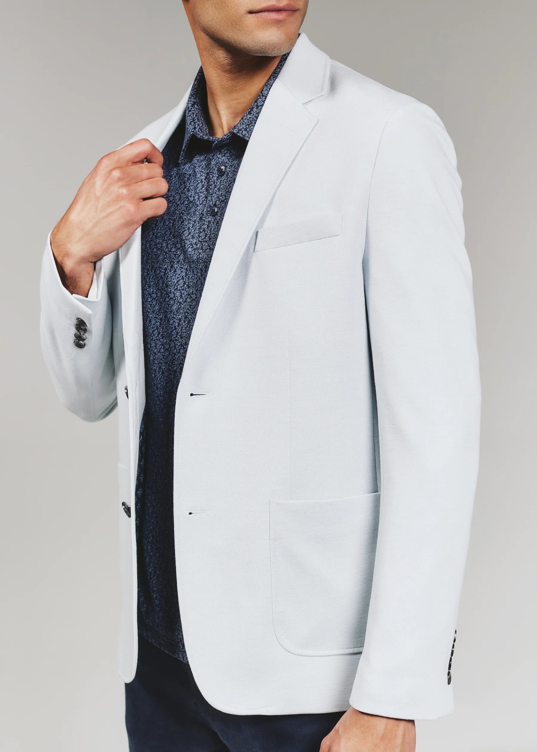 7Diamonds | Hamilton Stretch Blazer | Gray