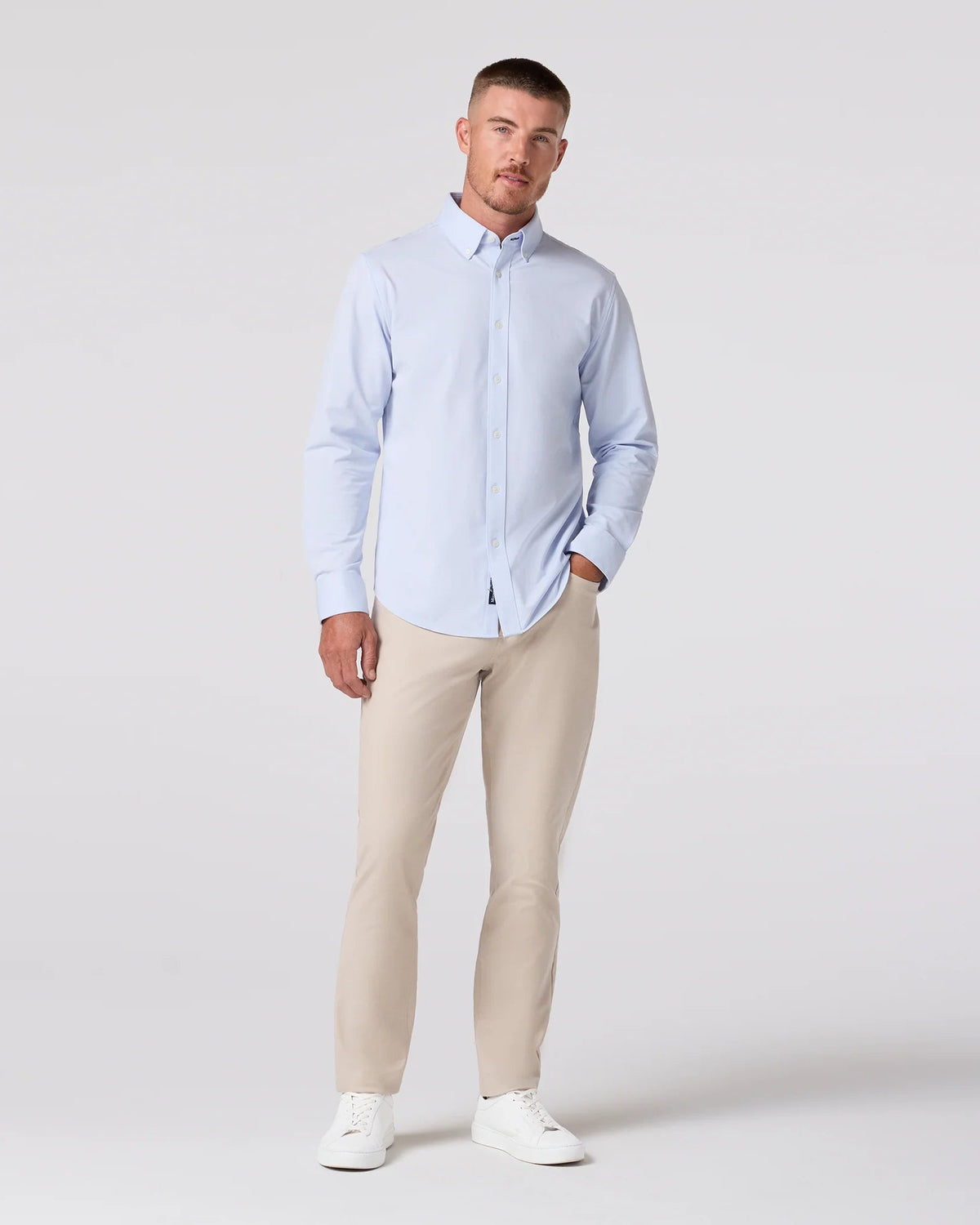 Mizzen+Main | Mayfield 5 Pocket Pant | Light Khaki Beige
