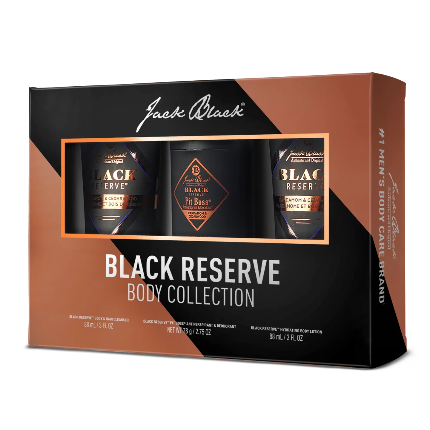 Jack Black | Black Reserve™ Body Collection | 3 Pack