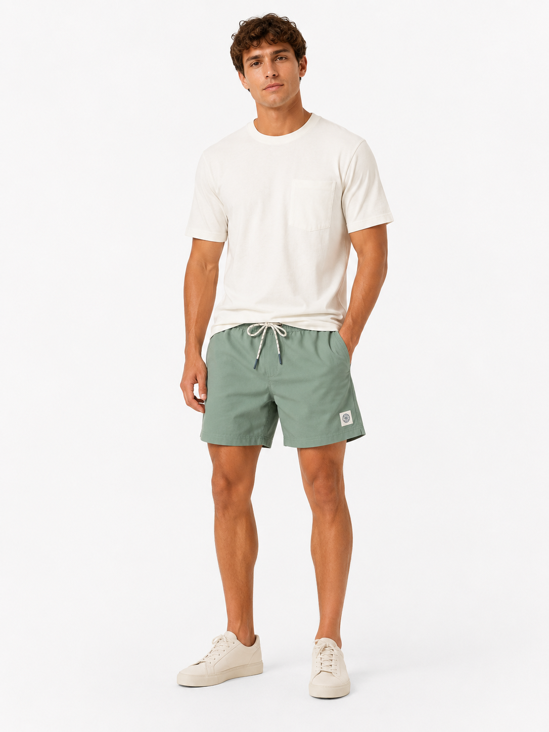 Long Wharf | SeaWell® Swim Shorts | Green