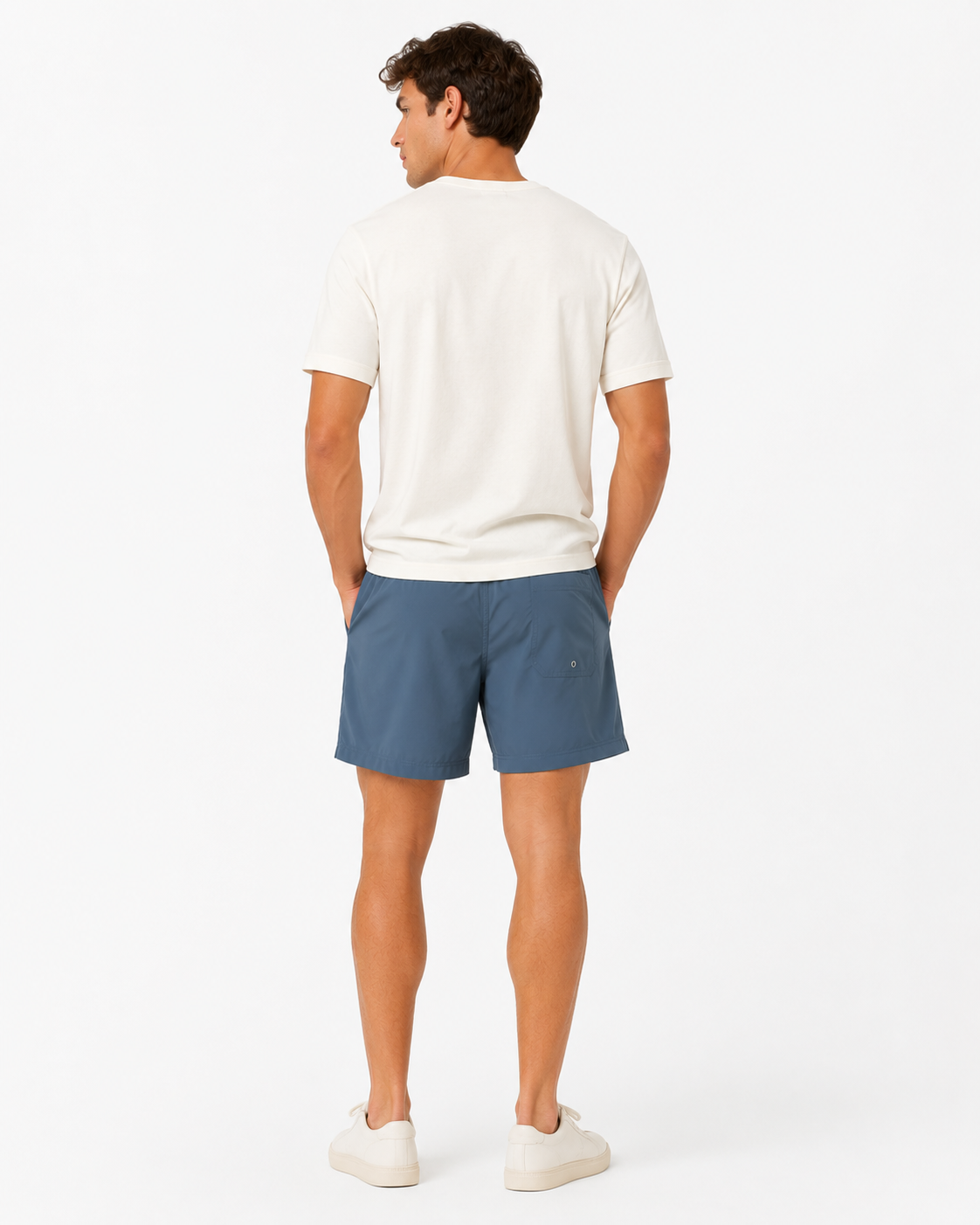 Long Wharf | SeaWell® Swim Shorts | Blue