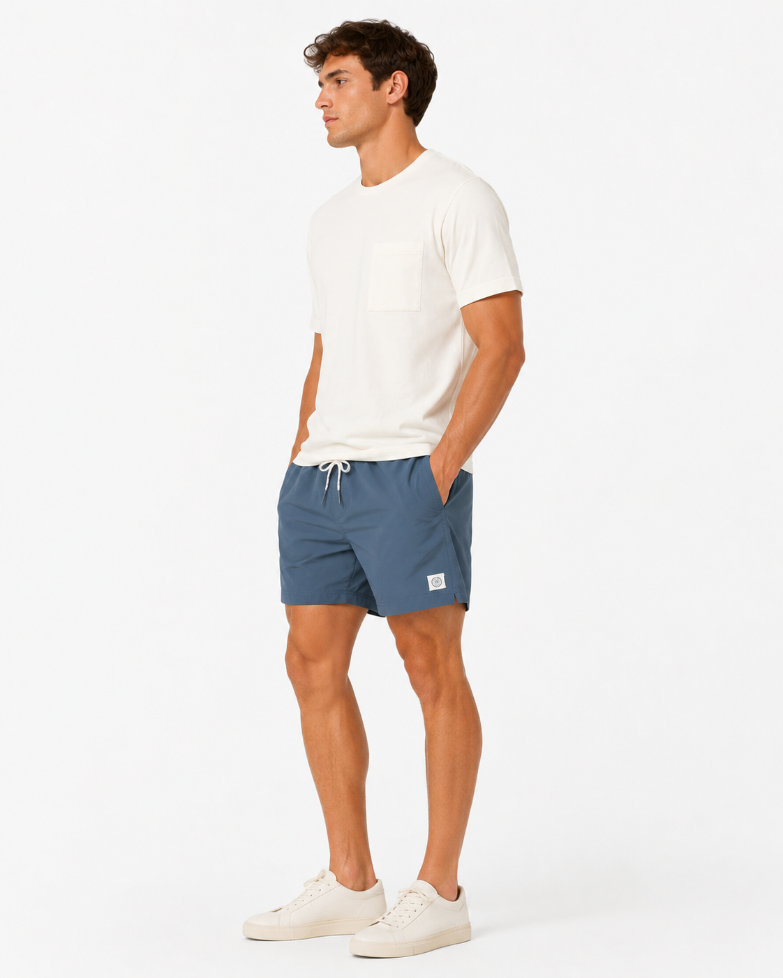 Long Wharf | SeaWell® Swim Shorts | Blue