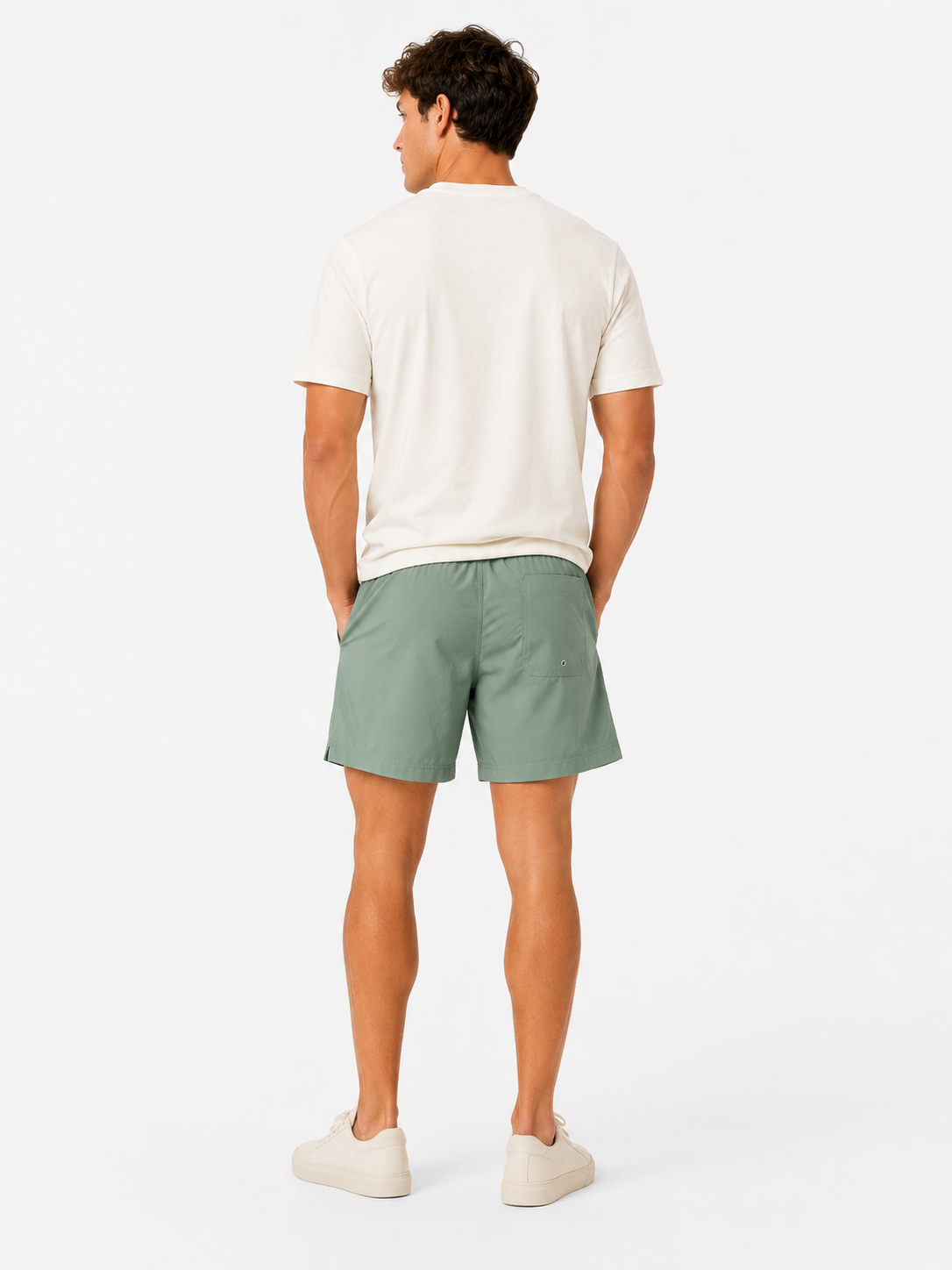 Long Wharf | SeaWell® Swim Shorts | Green