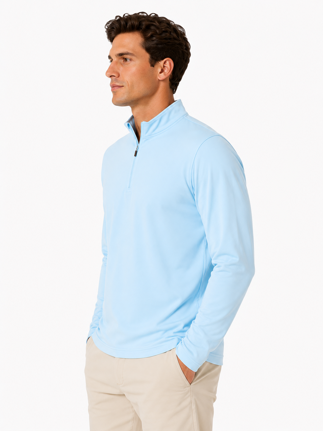 SUN DAY RED | Magnolia Quarter Zip | Blue