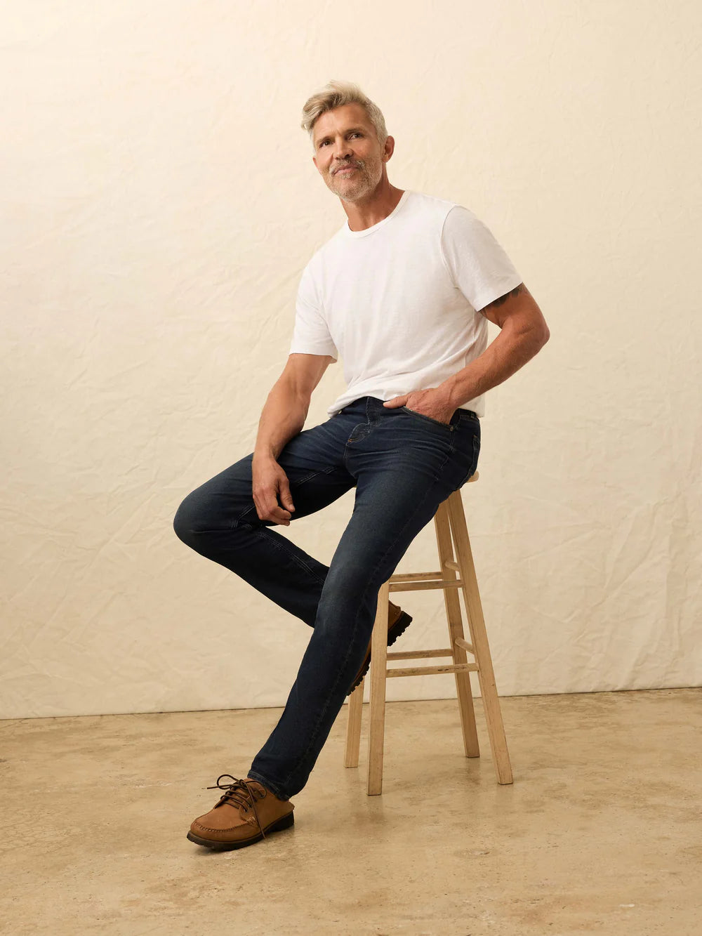 Stretch Terry 5Pocket Pant