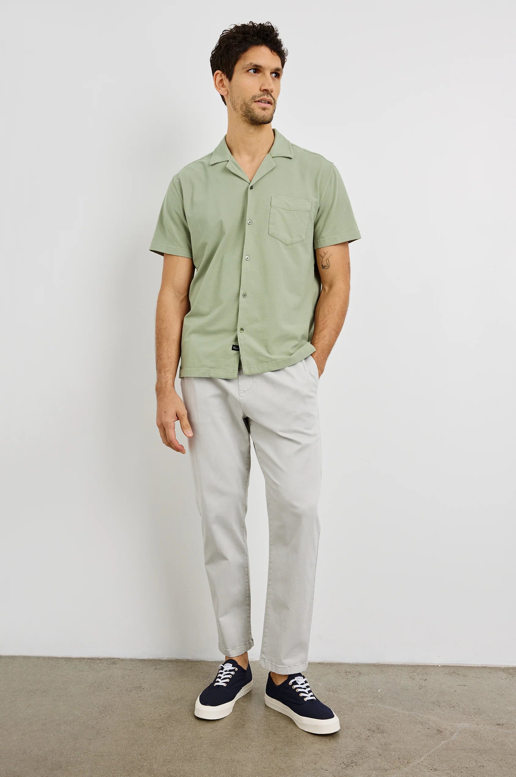 Rails | Flint Camp Shirt | Green
