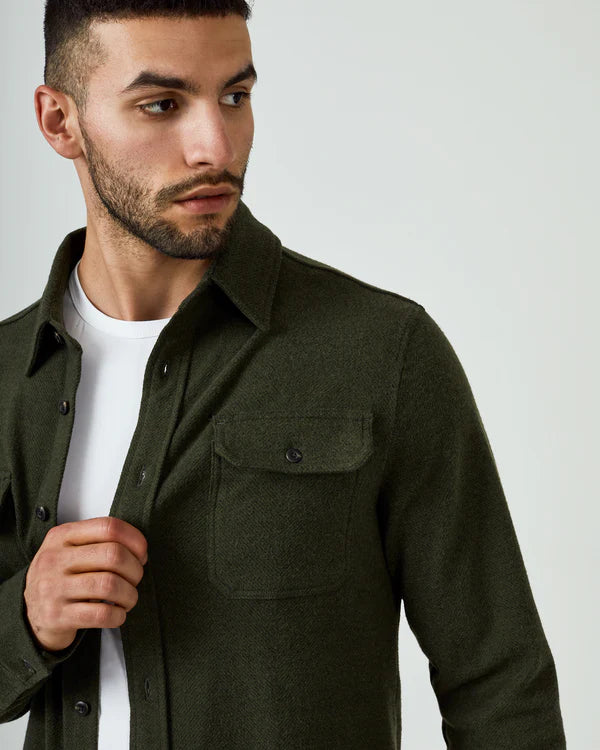 7Diamonds | Generation Long Sleeve Shirt | Olive Green