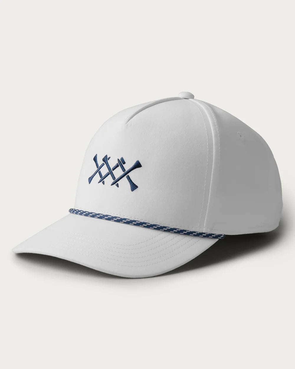 Rhone | Golf Rope Hat | White