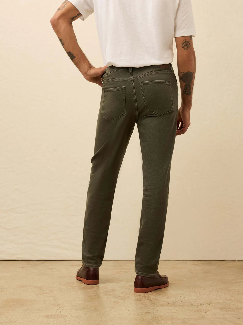 Stretch Terry 5-Pocket Pant