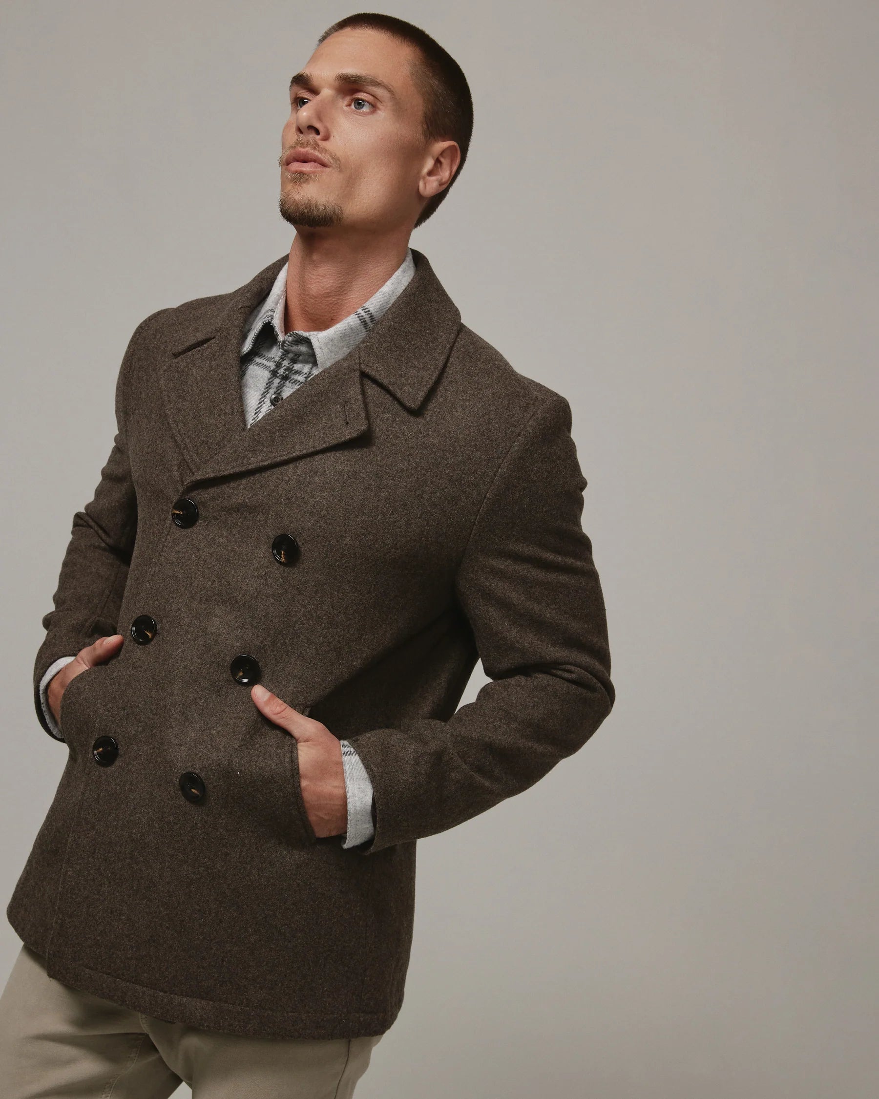 Generation Wool Peacoat
