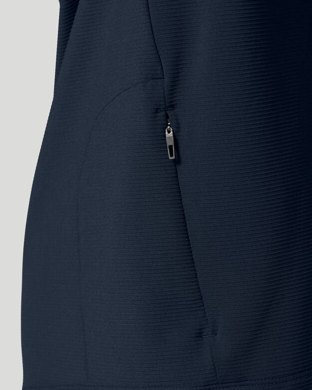 SUN DAY RED | Training Corded Hoodie | Navy