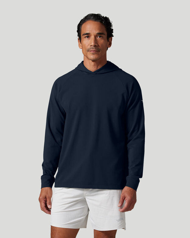 SUN DAY RED | Training Corded Hoodie | Navy