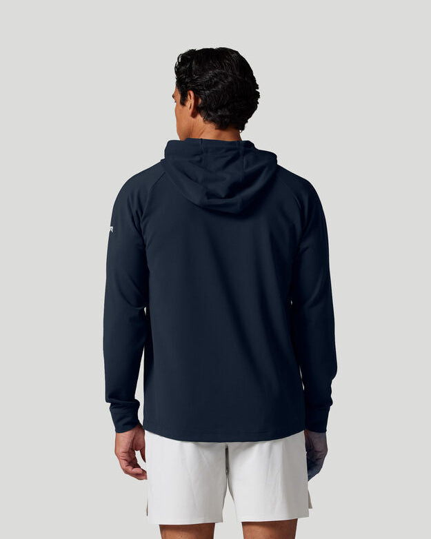 SUN DAY RED | Training Corded Hoodie | Navy