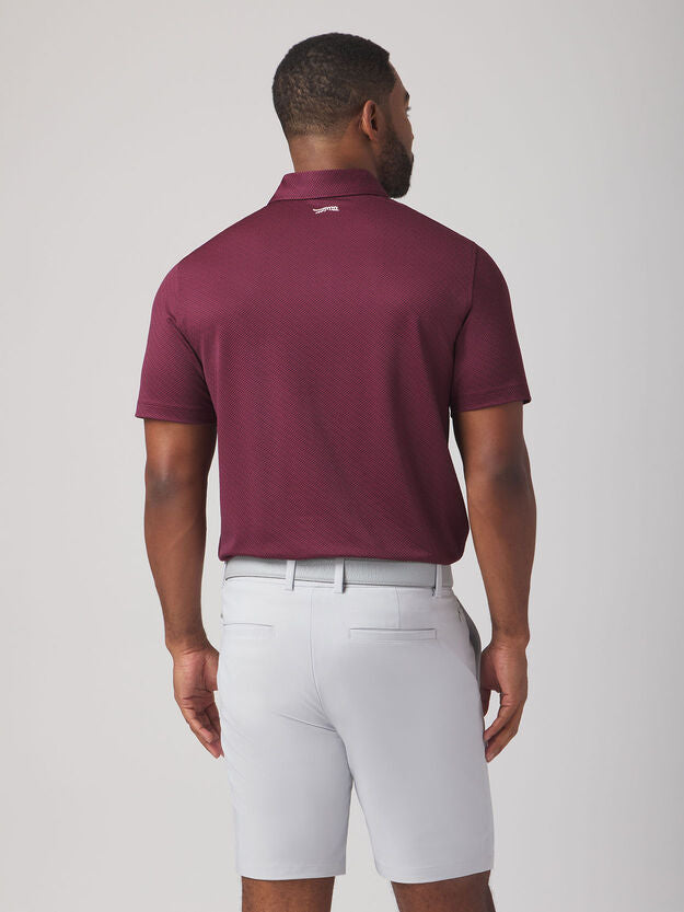 SUN DAY RED | Cypress Axe Thrower Polo II | Burgundy Red