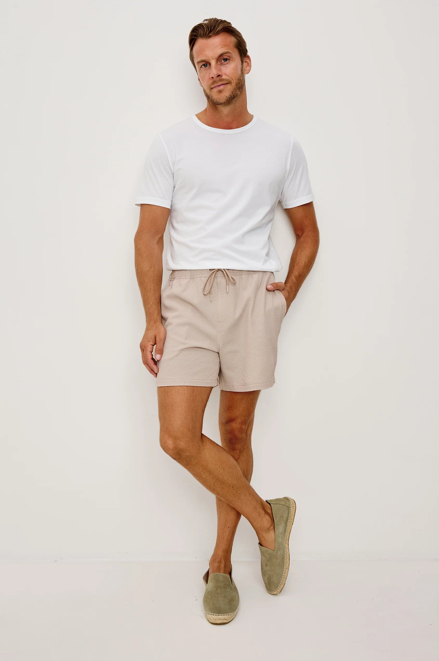 Rails | La Brea Swim Short | Beige