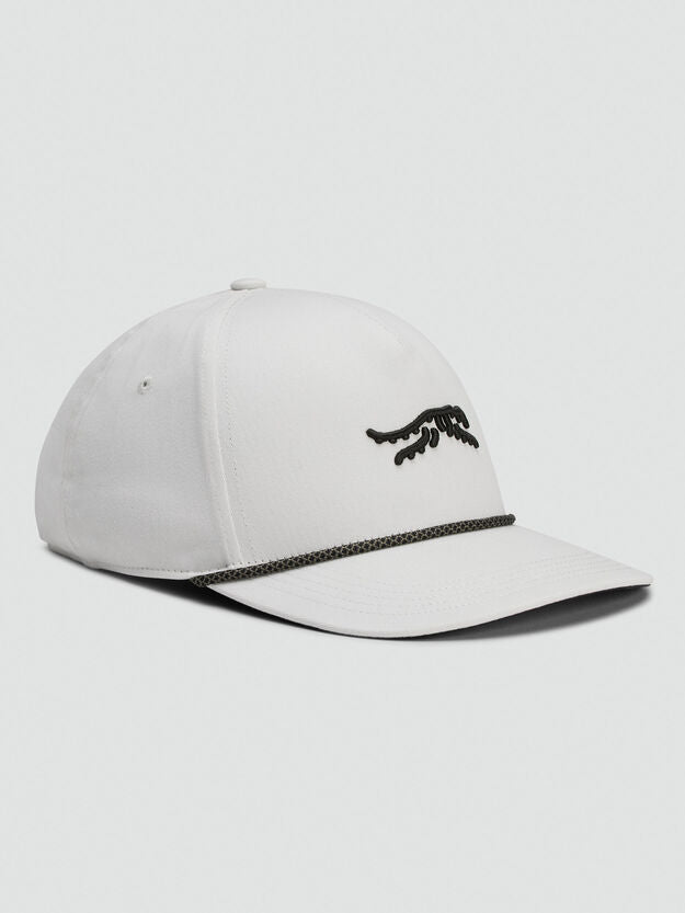 SUN DAY RED | Icon Performance Rope 5 Panel Snapback Hat | Gray