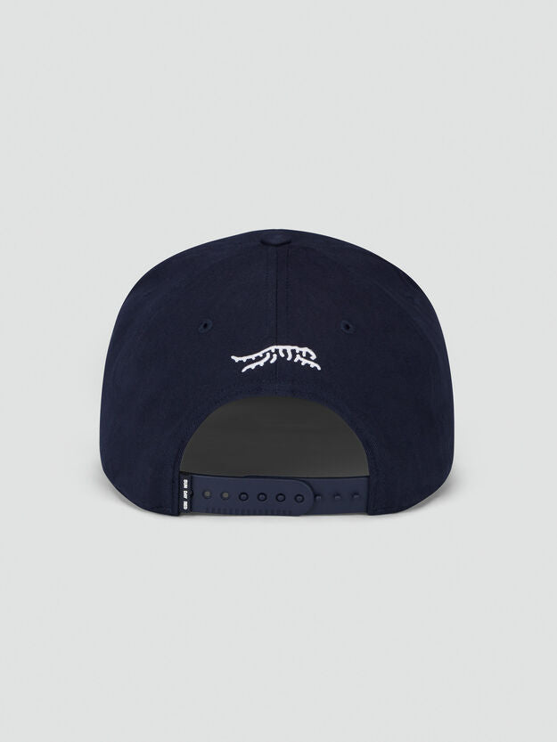 SUN DAY RED | Bayside Snapback Rope Hat | Navy