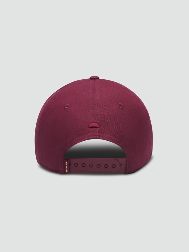 SUN DAY RED | Icon Perf Rope Hat Navy | Burgundy Red