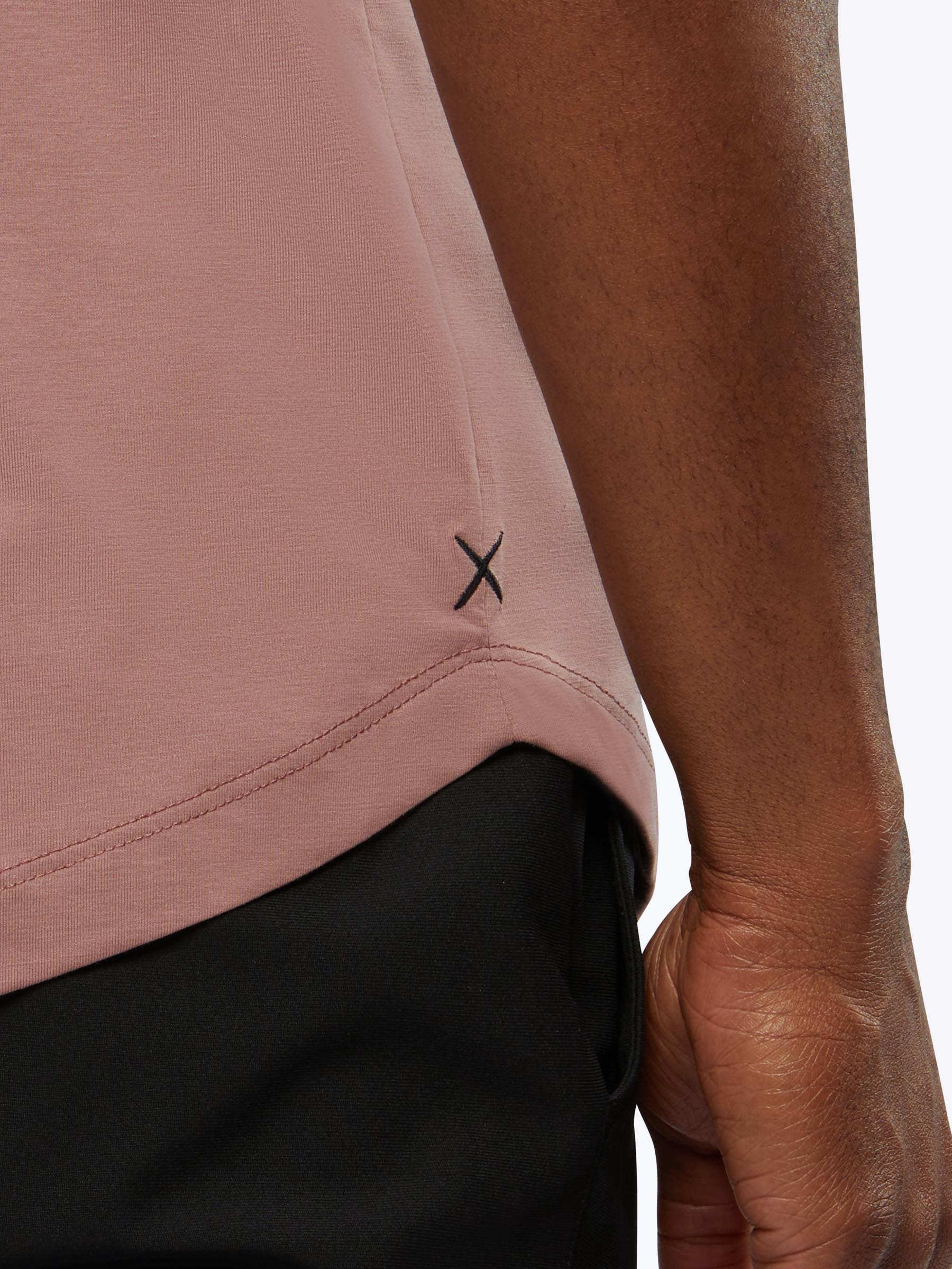 CUTS | AO Curve-Hem Tee | Pink