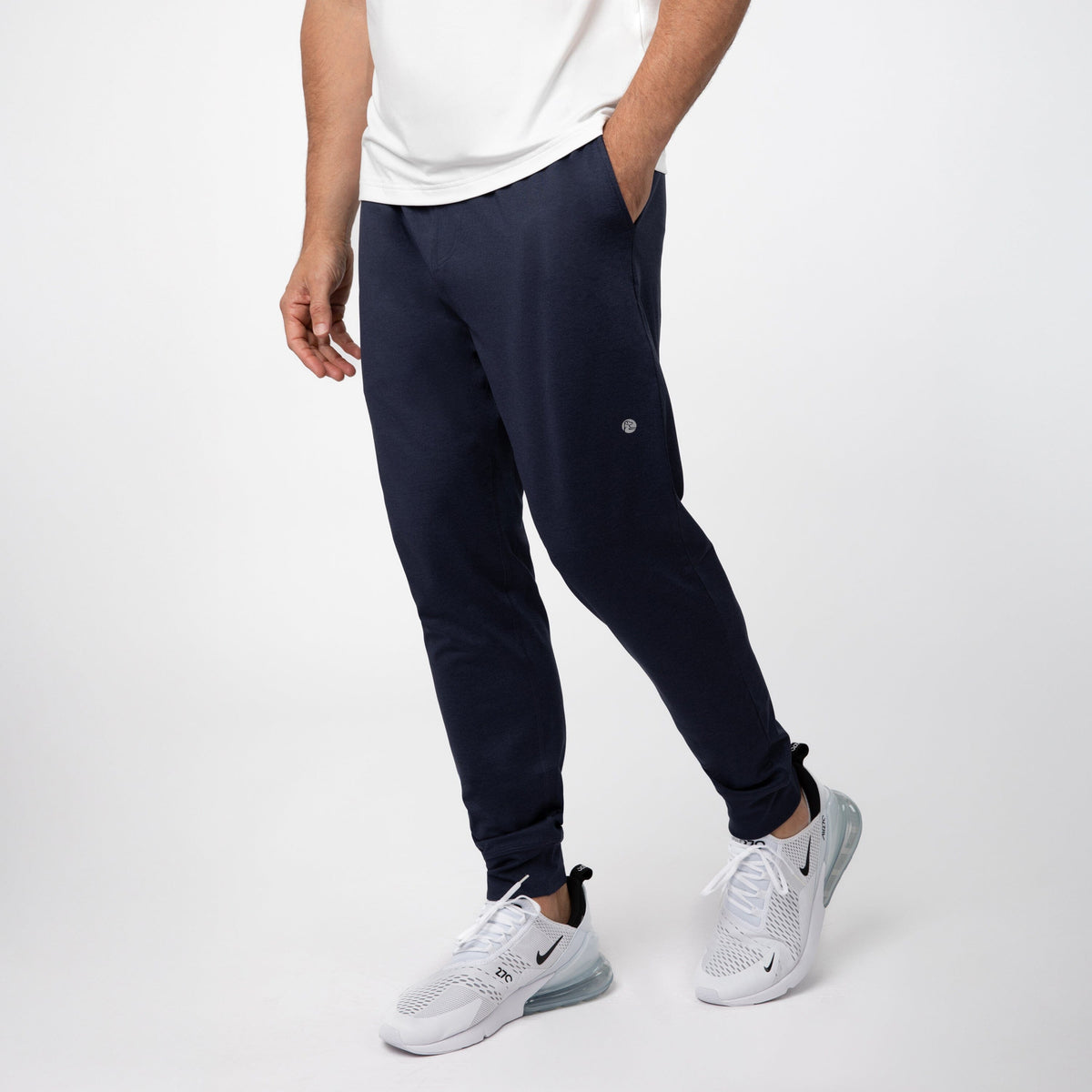 Rhoback | Sprint Performance Jogger | Heather Fleet Navy