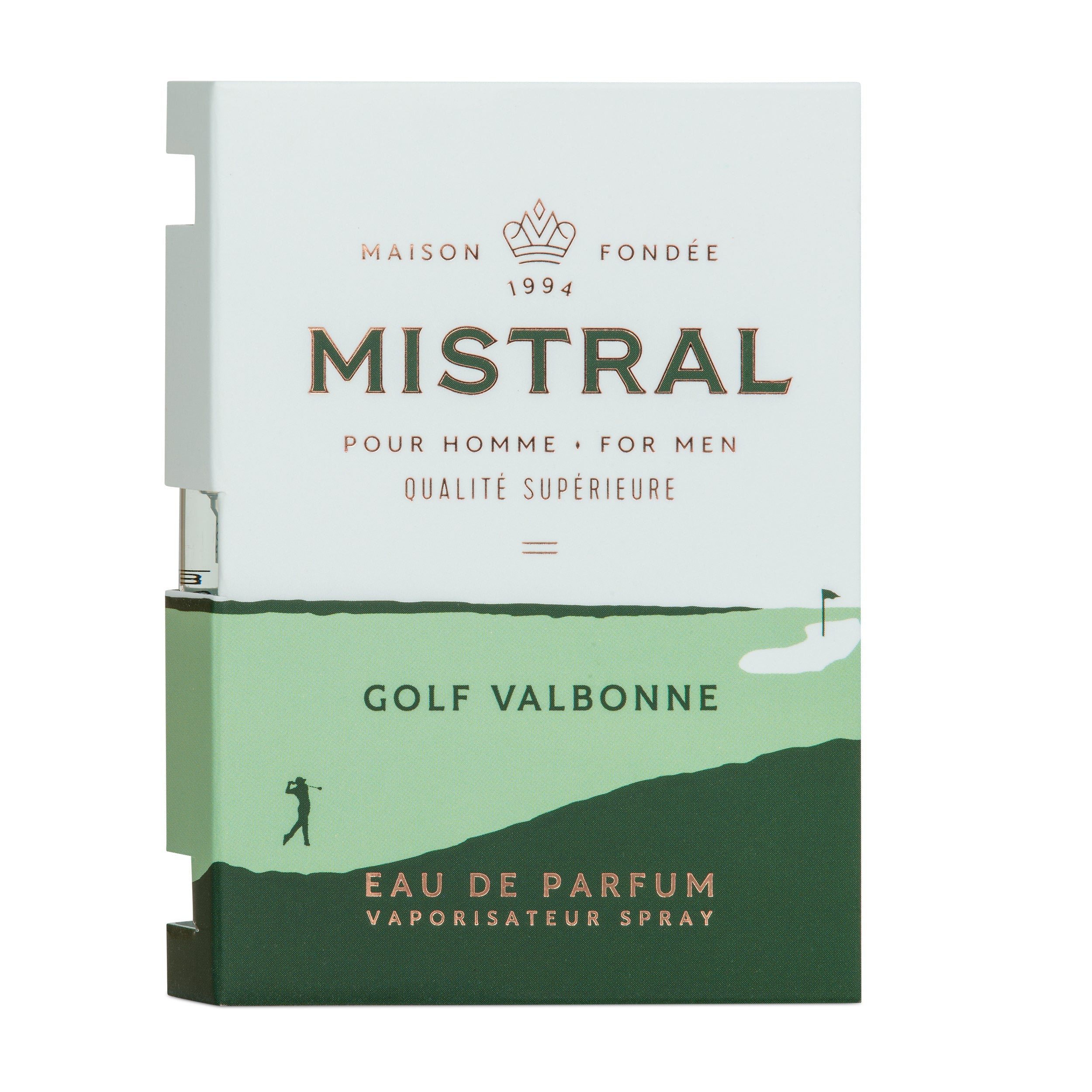 Mistral | Golf Valbonne Eau de Parfum | 15ml | Travel Sized