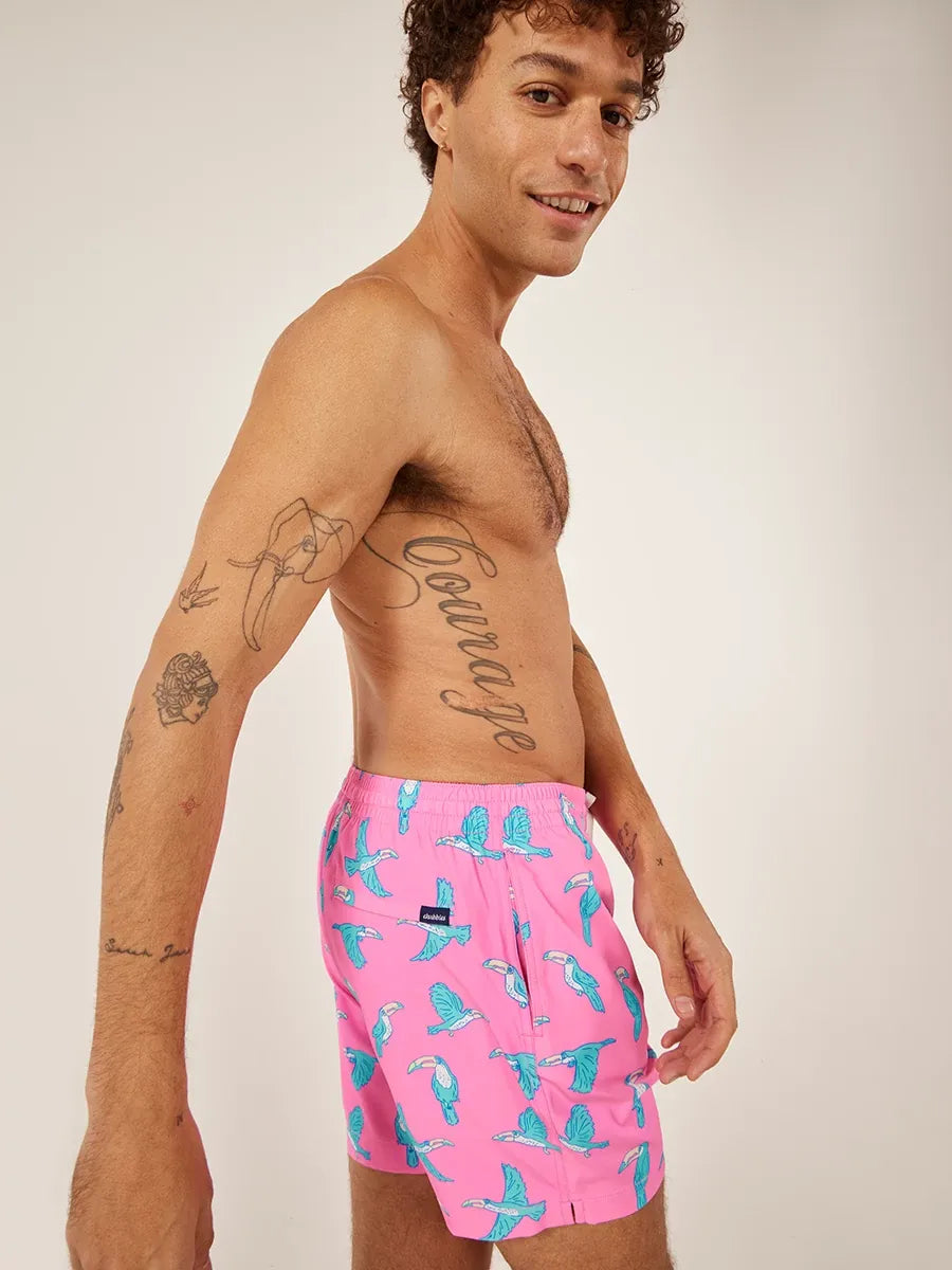 The Toucan Do Its 7" Swim Trunk