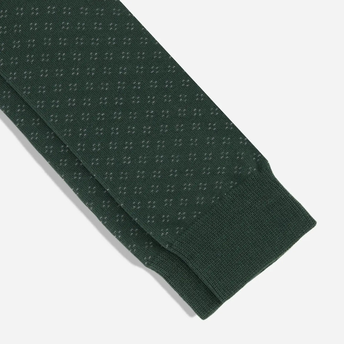 Tie Bar | Speckled Hunter Dress Socks | Green