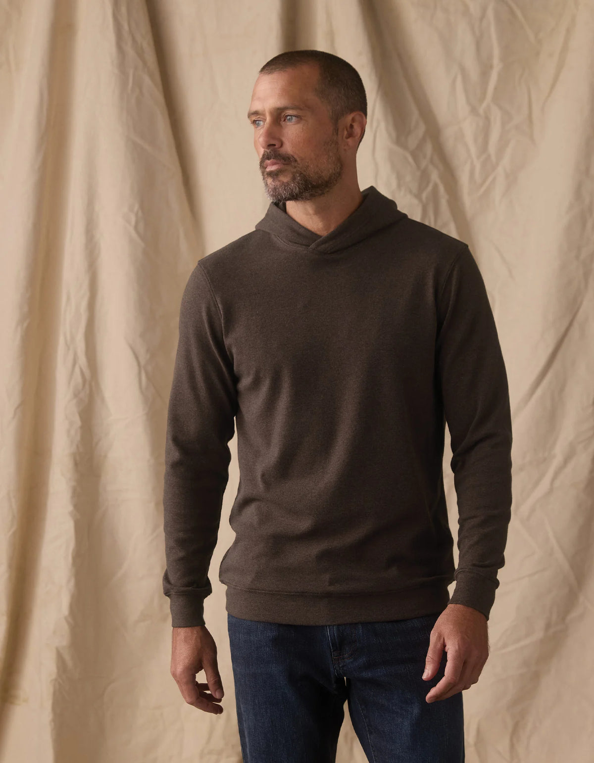 The Normal Brand | Puremeso Essential Hoodie | Ash Brown