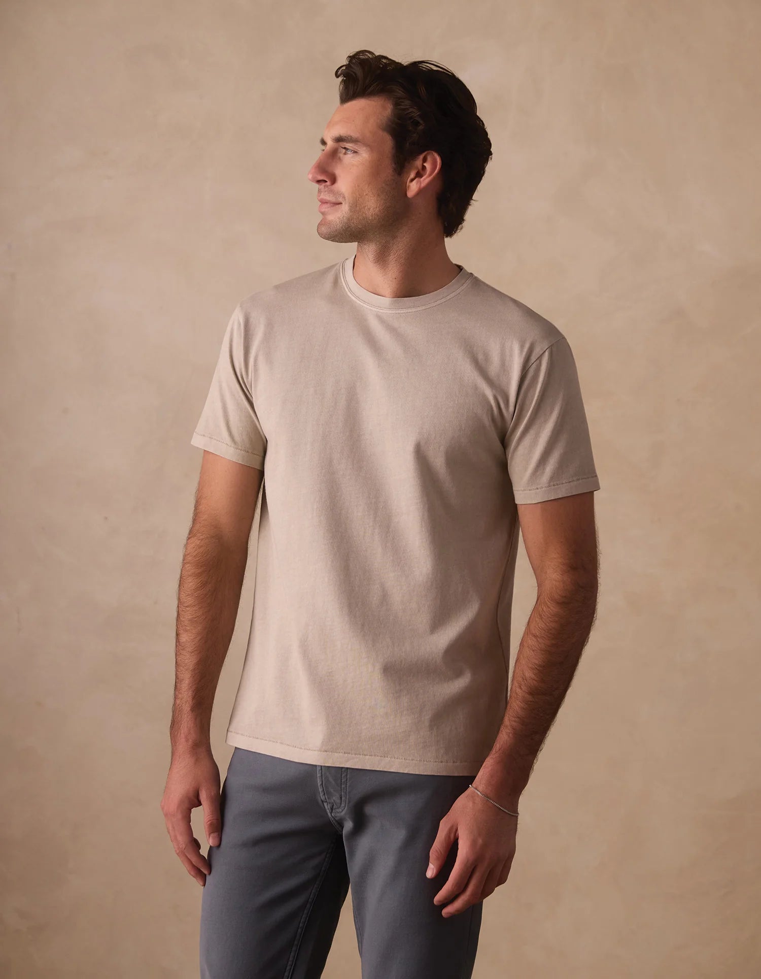 The Normal Brand | Normal Jersey Tee | Beige