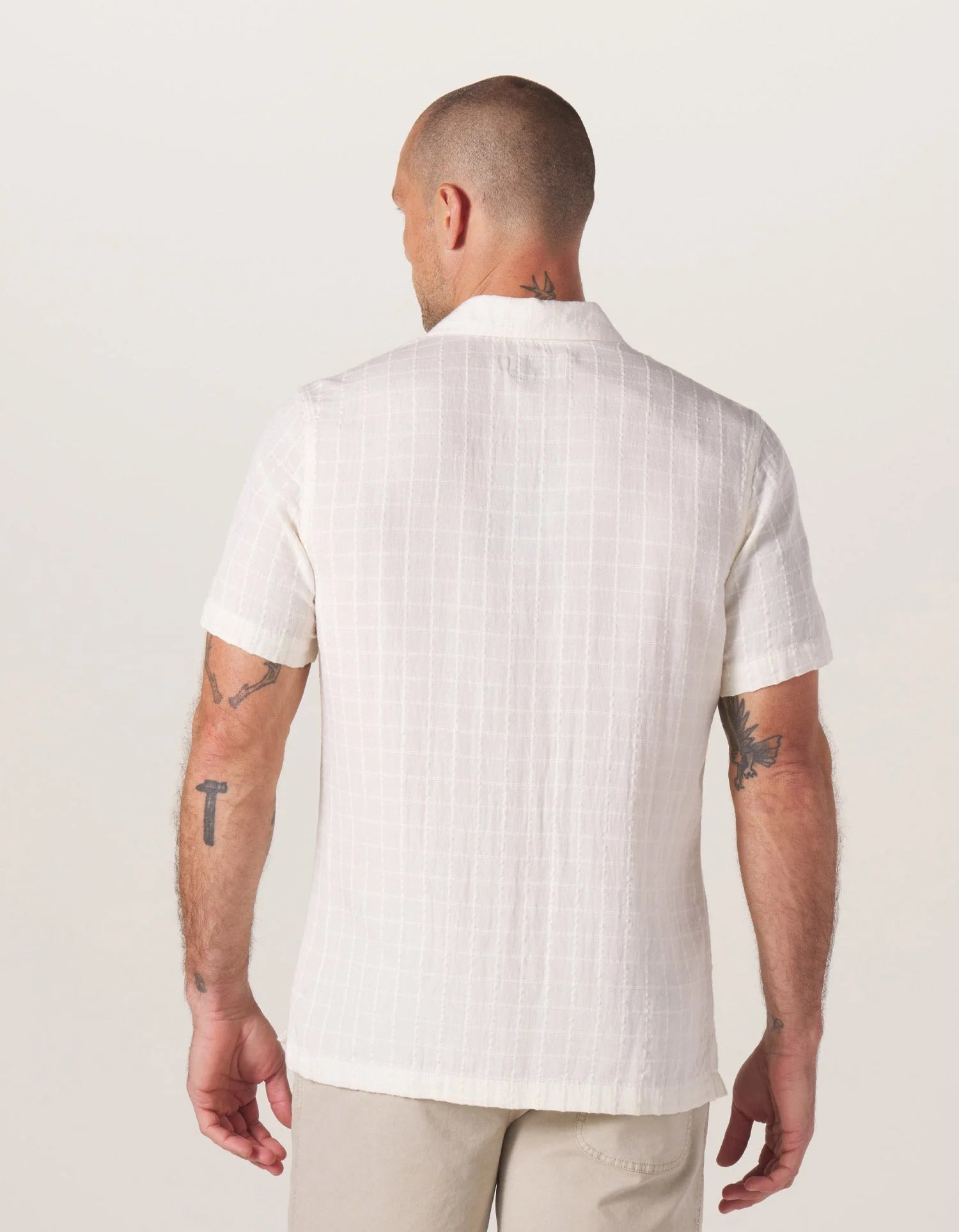 The Normal Brand | Freshwater Camp Shirt | White